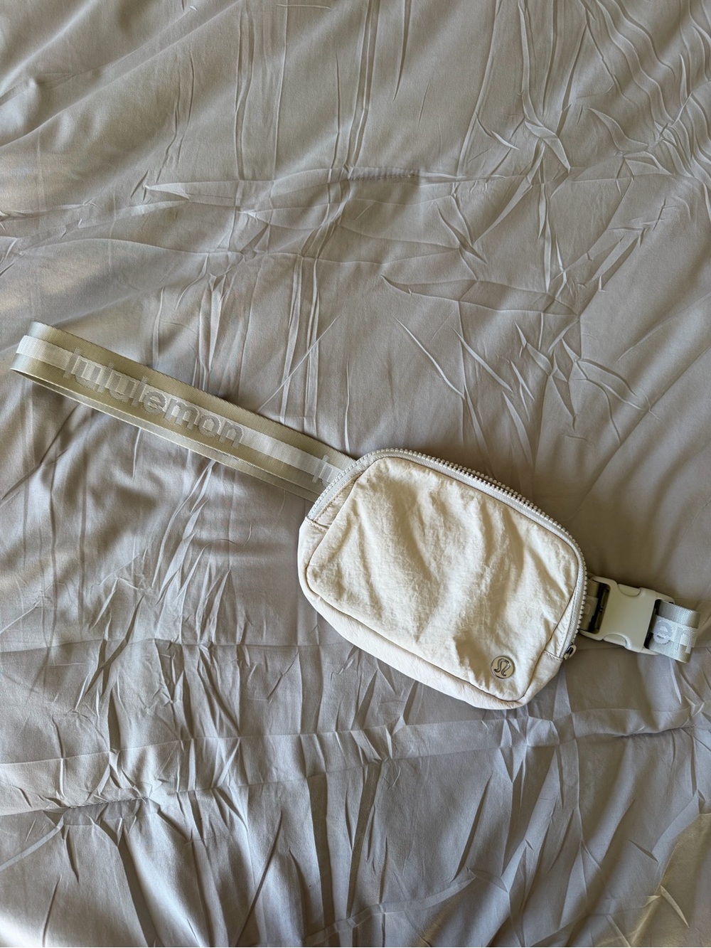 lululemon athletica Cream Crossbody Belt Bag